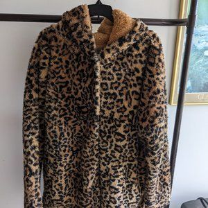 Animal print jacket - size M